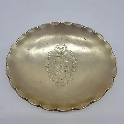 Vintage Arthur Armour Hammered Aluminum Bowl Dish Mid Century Delta Kappa Gamma • $8.99