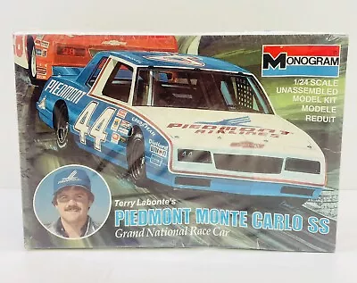 Monogram Terry Labonte Piedmont Monte Carlo SS 1:24 Plastic Kit 2299 New Sealed • $29.95