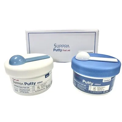 SUPPRA VPS Putty Fast Set Dental Impression Material 500ml • $42.99