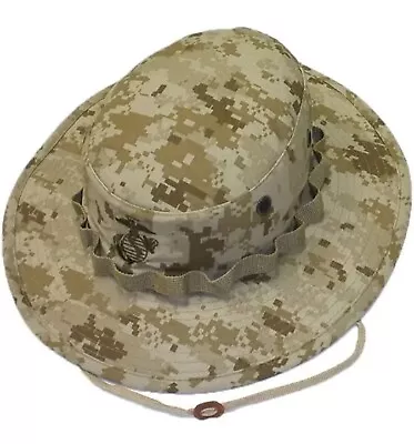 NEW USMC MARPAT Digital Boonie Cover Marine Corps Hat Size Small Desert • $32.88