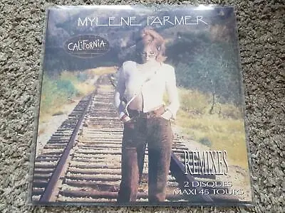 12  LP Disco Vinyl Mylene Farmer - California 2 X STILL SEALED! • $87.99