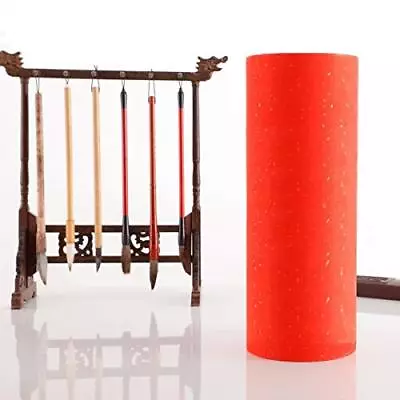 KYMY Red Xuan Paper Roll With 34cmX20m13.4inch X 65.6feetChinese Spring Festi... • $22.47