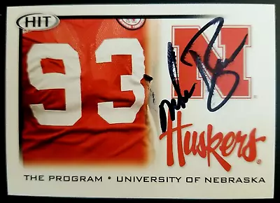 Mike Rozier Nebraska Cornhuskers 2010 Sage #43 Autographed Football Card • $5.50