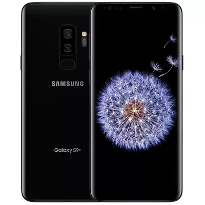 Samsung Galaxy S9 Plus SM-G965F (unlocked) - 64GB - Midnight Black Smartphone • $299.99