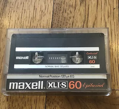 RARE Vtg 1992-96 Maxell XLI-S 60 Cassette Tape Made In Japan • $24.99