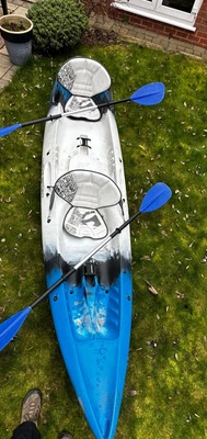 £175 • Buy Double Kayak Sit On Top Kayak With Padded Seats