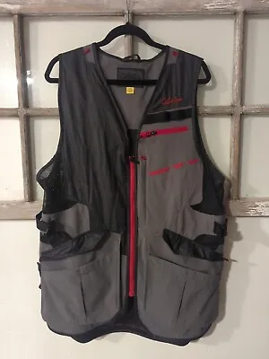 Cabela’s New Era Skeet Trap Shooting Vest Competition Gray Mens Size LARGE • $35.99