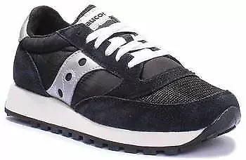 £29.99 • Buy Saucony Jazz Original Vintage Suede Trainer In Black White Size Uk 4.5 - 5.5