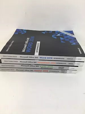 $15 • Buy Shelly Cashman Series Microsoft Office 365 & Office 2016: Intermediate 4 Books