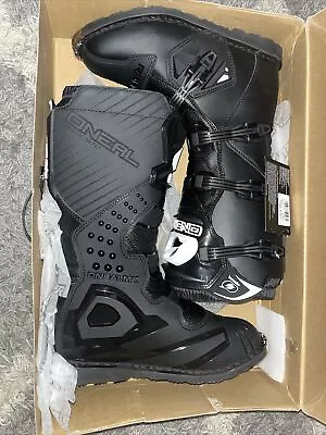 Oneal Adult Mens Rider Motocross Offroad Boots - 0325-113 Black 13/47 • $95