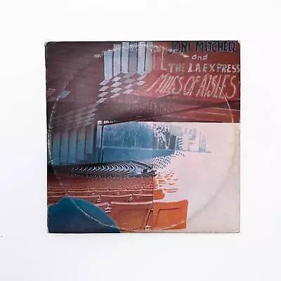 Joni Mitchell And The L.A. Express - Miles Of Aisles - Vinyl LP Record - 1974 • $48