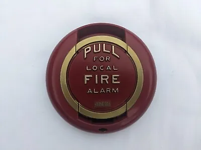 Vintage Round Standard Fire Alarm Pull Station Signal Fire Department Safety • $95