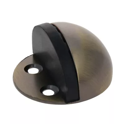 2pcs Doorstops Floor Mount Magnetic Door Holder STEEL Rubber 43x24x4mm • $8.41