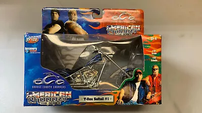 American Chopper T-rex Softail #1 Die-cast Chopper Motorcycle 1/18 Scale • $19.95