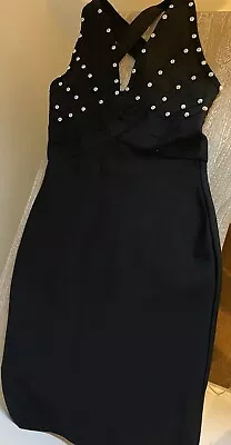 Halterneck Embellished Bodycon Dress  • £15