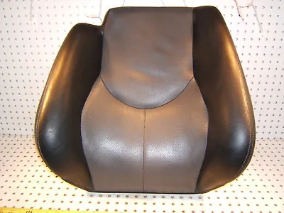 Mercedes Mid R129 SL600 Front R Seat Leather BLACK Gray Back 1 Cover/ HeatTy #2 • $415