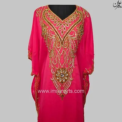 ImranArts-D260 Bridesmaid Dress Elegant Farasha Ethnic Abaya Moroccan Kaftan • $88