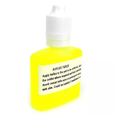 £4.93 • Buy AuFlux Gold Silver Soldering Flux Bottle 30ml Jewellers Jewellery AU TQF251 FP*