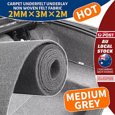 3m×2m Caravan Lining Auto Carpet Underfelt Trunk Liner Floor Rug Mat Anti-Skid • $63.69