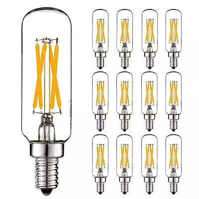 Dimmable E12 LED Bulb 6W Equal 60 Watt Led Light Bulb Warm White 2700K T6 T25... • $51.22