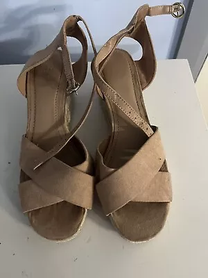 Ladies Wedge Sandals H&M UK Size 4 • £5