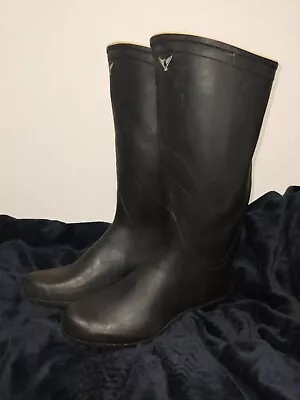 100％ Rubber Boots 29cm Wellies Shibata Doublesided Dull Shiny • $130