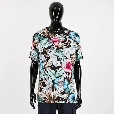 DIOR 900$ Crewneck Tshirt - SORAYAMA Limited Graphic Print Cotton Jersey • $540
