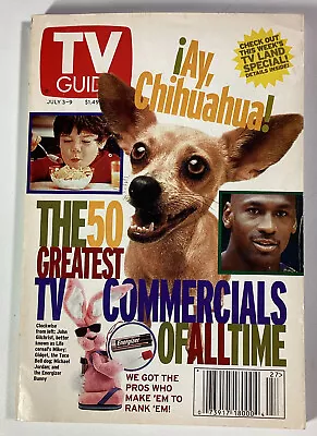 TV Guide 1999 50 Greatest Commercials MJ Mikey Apple VW • $14.28