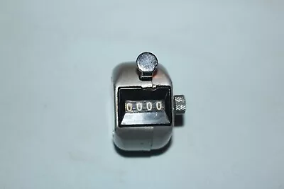 Vintage Omega Hand Tally 4 Digit Counter - 0 - 9999 • $30