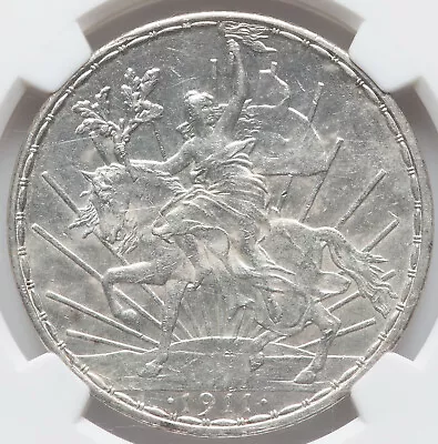 1911 Peso  Caballito  NGC MS-61 Mexico: Estados Unidos Mexico City • $925
