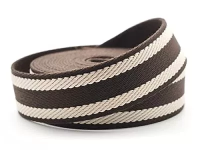 1.5 Inches Cotton Webbing Strap Spiral Pattern Heavy Webbing Straps For Arts And • $25.80