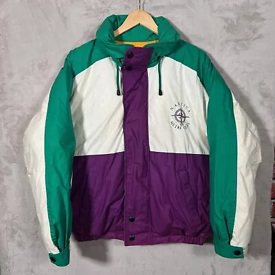 Vintage Nautica Competition Down Puffer Jacket Medium • $69.30