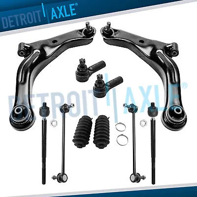 Front Lower Control Arms Kit Sway Bars Tie Rods For Ford Escape Mercury Mariner • $106.61