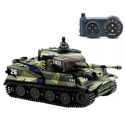 Cheerwing 1:72 German Tiger I Panzer Tank Remote Control Mini RC Vary  • $39.97