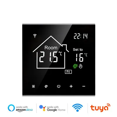 £38.39 • Buy Tuya WiFi Smart Thermostat Electric Floor Heating Water/Gas Boiler Fahrenheit UK
