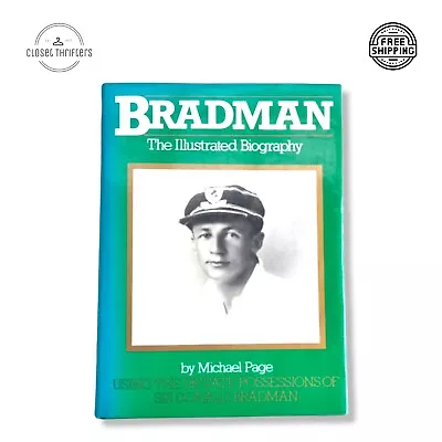 $32.99 • Buy Bradman: The Illustrated Biography By Michael Page Signed By Sri Lankaian Player