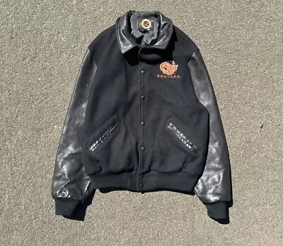 Vintage OSU Leather Jackets Size Large Mens • $45