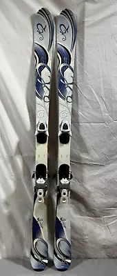 K2 Sweet Luv 149cm 119-72-103 R=11m Women's All-Mtn Skis Salomon L39 Bindings • $109.95