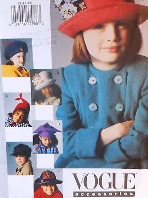 Vogue Accessories 8831 Elegant Party Easter Winter Kids Child Hat Beret Cap Hood • $5.95