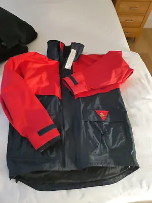 Mens Sailing Jacket XM Waterproof With Intergrated Fold Away Hood Size M • £39.99