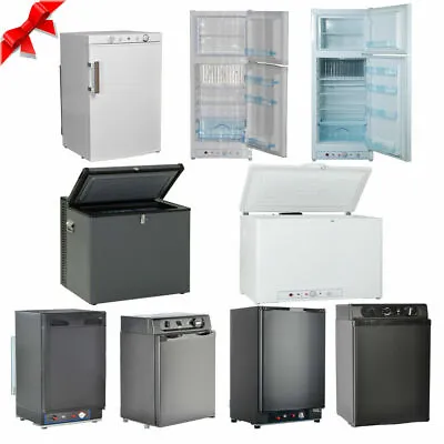 Propane Refrigerator Freezer Campervan Cabin AC DC 12V 110V Home • $379