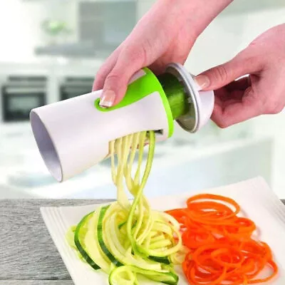 Vegetable Slicer Spiralizer For Vegetables Food Cutter Fruit Spiral Peeler Tool • $7.33