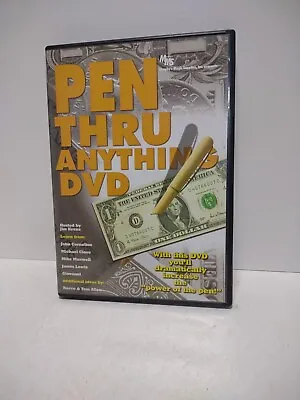 Jim Krenz Pen Thru Anything DVD Magic Tricks • $11