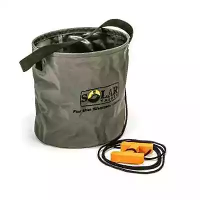 Solar Bankmaster Collapsable Water Bucket 10L Fishing Water Container - UM06 • £13.99