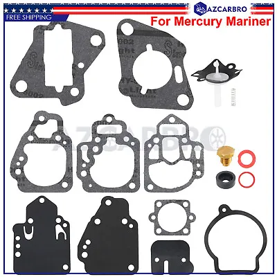 Carb Carburetor Rebuild Kit Fits Mercury 6 Hp 0A197112 & Up 8 Hp 0A197112 & Up • $11.95