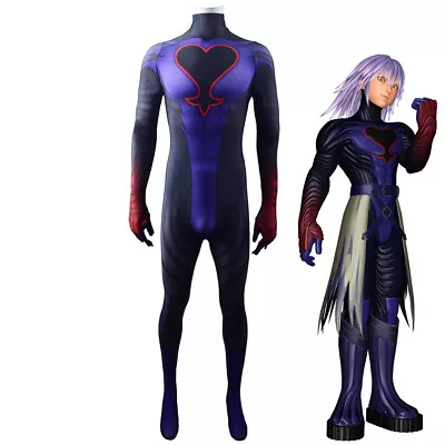 Kingdom Hearts Costume Cosplay Riku Replica Bodysuit For Kids Adult • $62.89