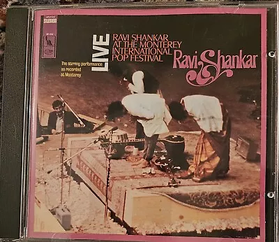 Ravi Shankar Live Monterey Pop Festival 1967 Cd • $5.99