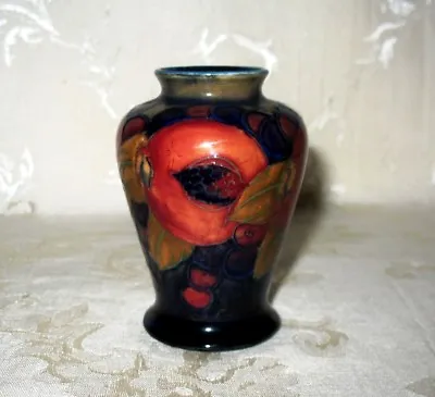 Moorcroft Pottery - Pomegranate Pattern 1920/30's Classic Design And Form 3 1/2  • $145