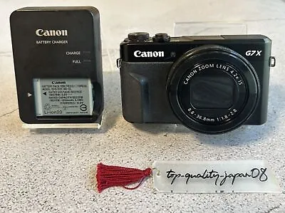 CANON POWERSHOT G7X Mark II 2 Compact Digital Camera With Choice Battery Set • $1099.57