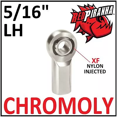 Lh 5/16-24 Bore 5/16 Chromoly Female Heim Joint Linkage Rod End Ball Steering • $9.50